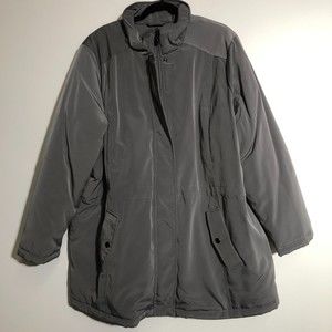 Basic Editions Women's Grey Jacket 2XL